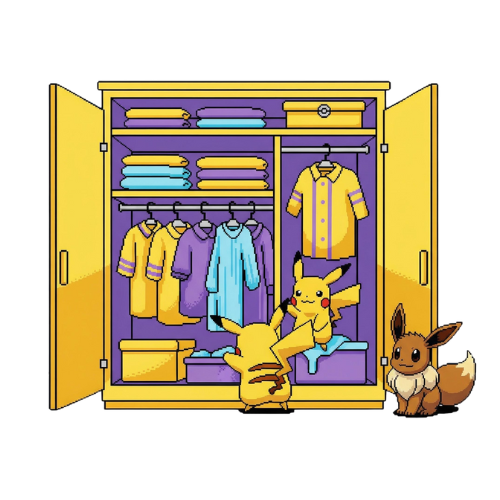 Gear Up with Pokémon Style
