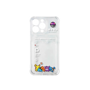 IPhone Cover - Transparent with Card Holder