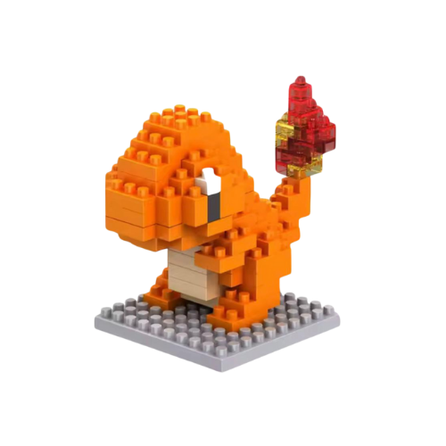Pokémon Bricks With Base - Charmender