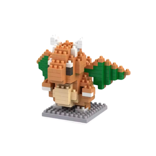 Pokémon Bricks With Base - Dragonite