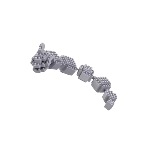 Pokémon Bricks With Base - Onix
