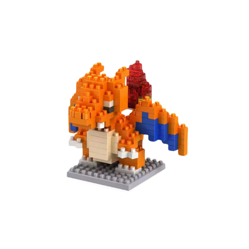 Pokémon Bricks With Base - Charizard