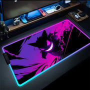 Pokémon RGB Mousepad - Gengar Purple & Black Background