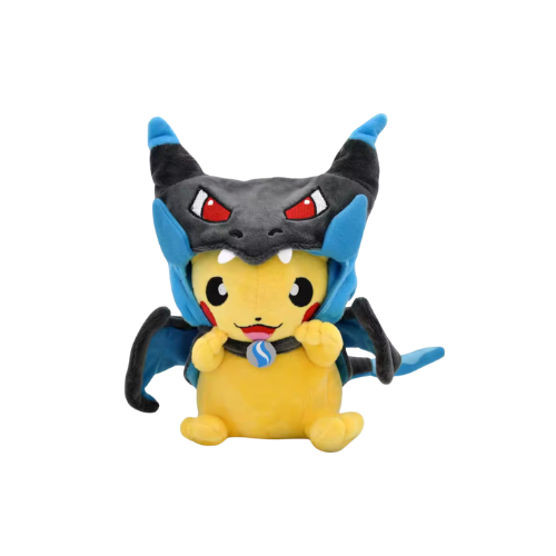 Pokémon Peluches - Pikachu Mega Charizard Coat