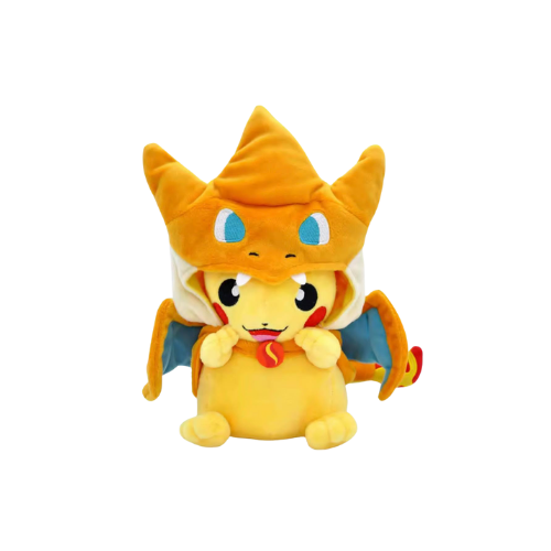 Pokémon Peluches - Pikachu Charizard Coat