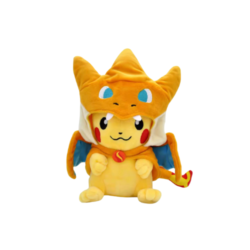Pokémon Peluches - Pikachu Charizard Coat
