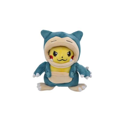Pokémon Peluches - Pikachu Snorlax Coat