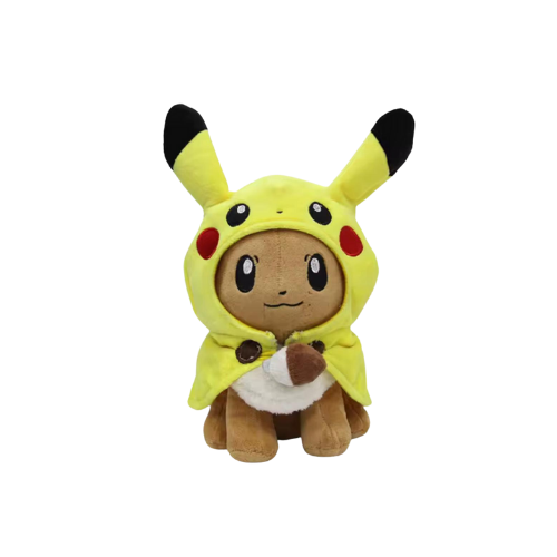 Pokémon Peluches - Eevee Pikachu Coat