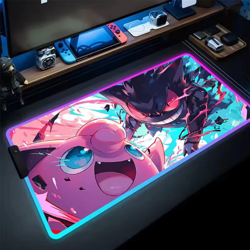Pokémon RGB Mousepad - Gengar & Jigglypuff