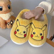 Pikachu Fluffy Slippers