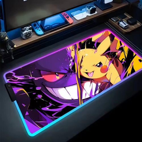 Pokémon RGB Mousepad - Gengar & Pikachu