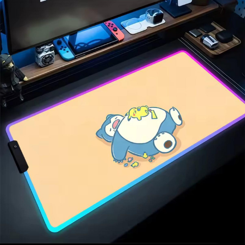 Pokémon RGB Mousepad - Snorlax & Pikachu