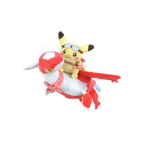 Pokémon Peluches - Latias & Pikachu